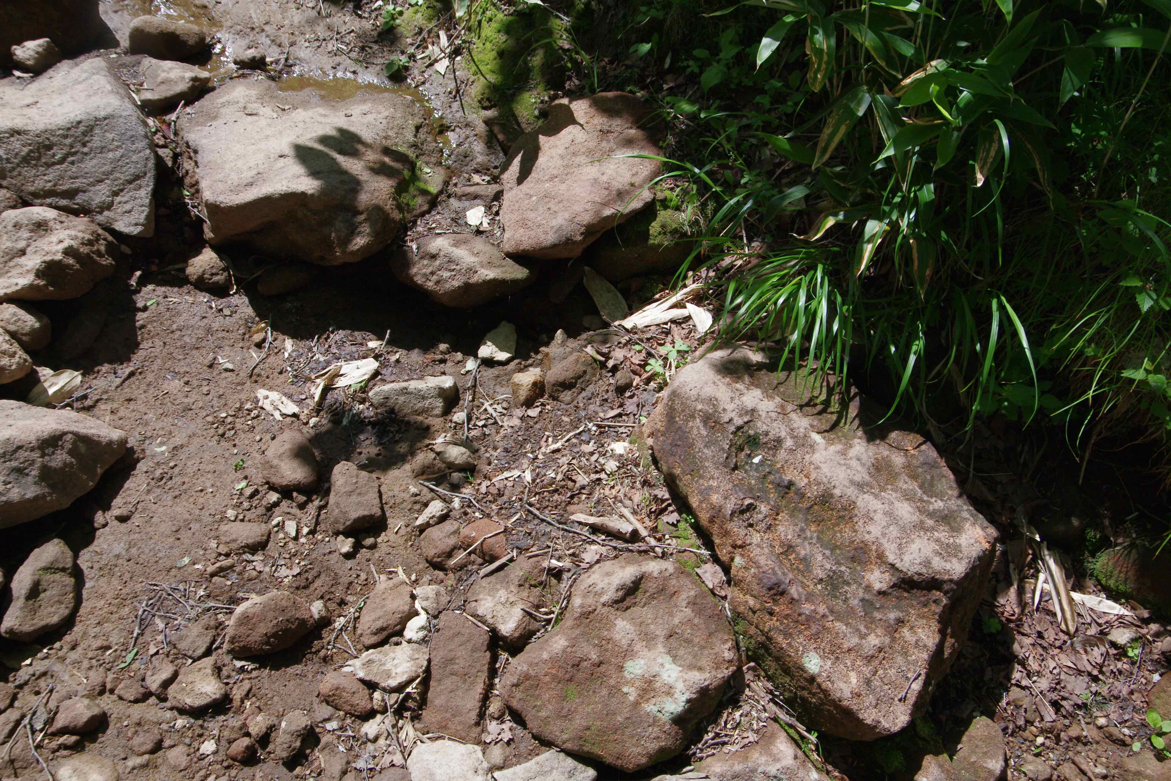 写真6　赤色酸化した安山岩.jpg