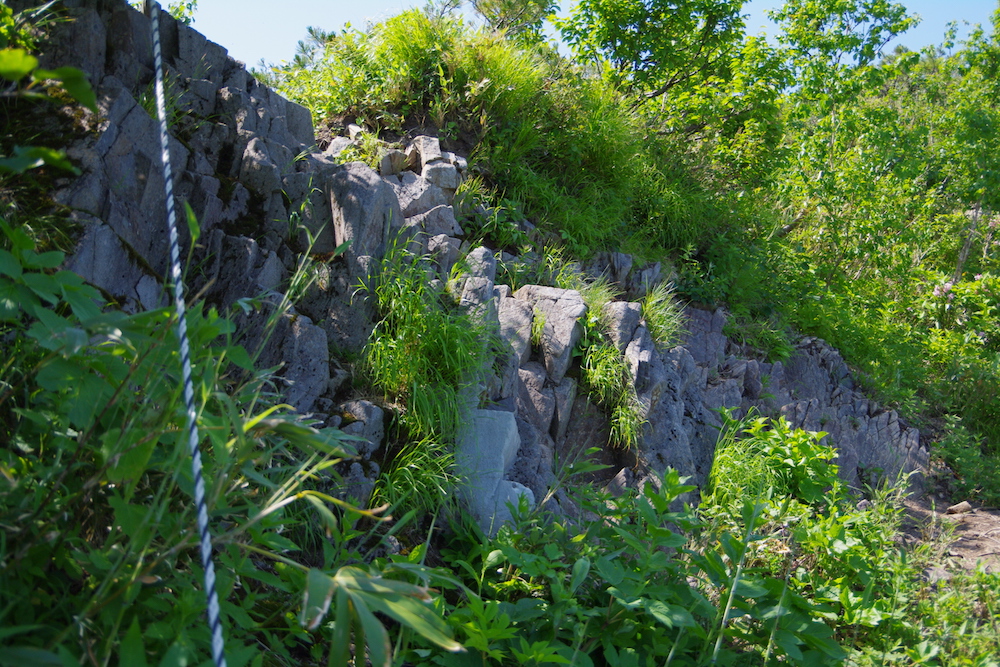 図5　標高950mの安山岩.jpg